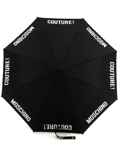 Logo Lettering-Print Foldable Umbrella