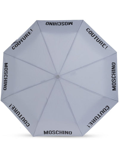 Logo-Print Compact Umbrella