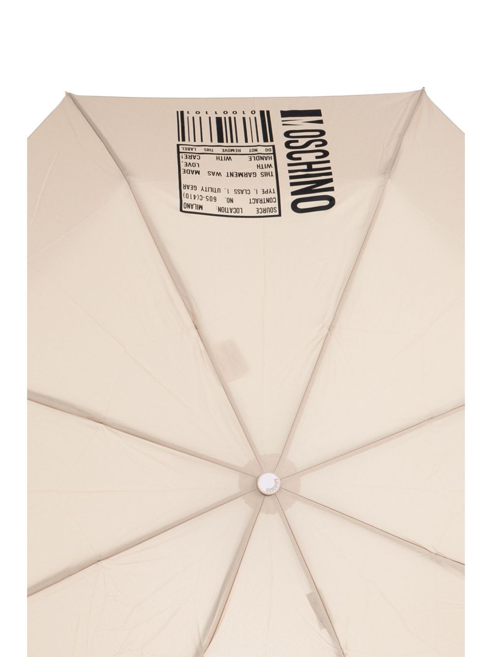 logo-barcode-print compact umbrella 