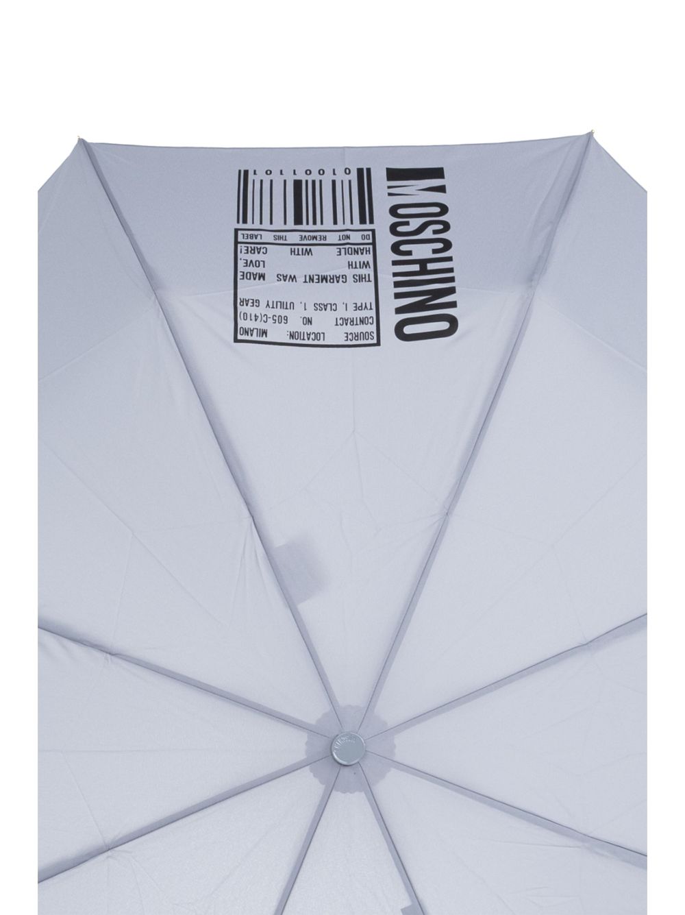 logo-barcode-print compact umbrella 