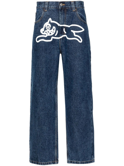 Running Dog Double Scoop Straight Jeans