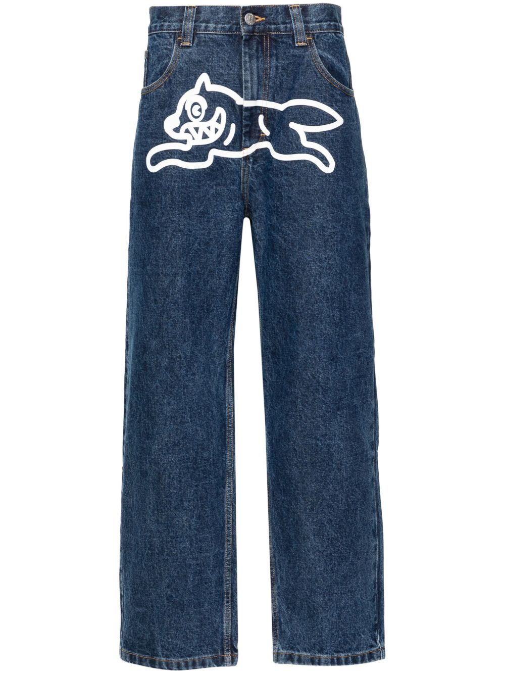Running Dog Double Scoop straight jeans