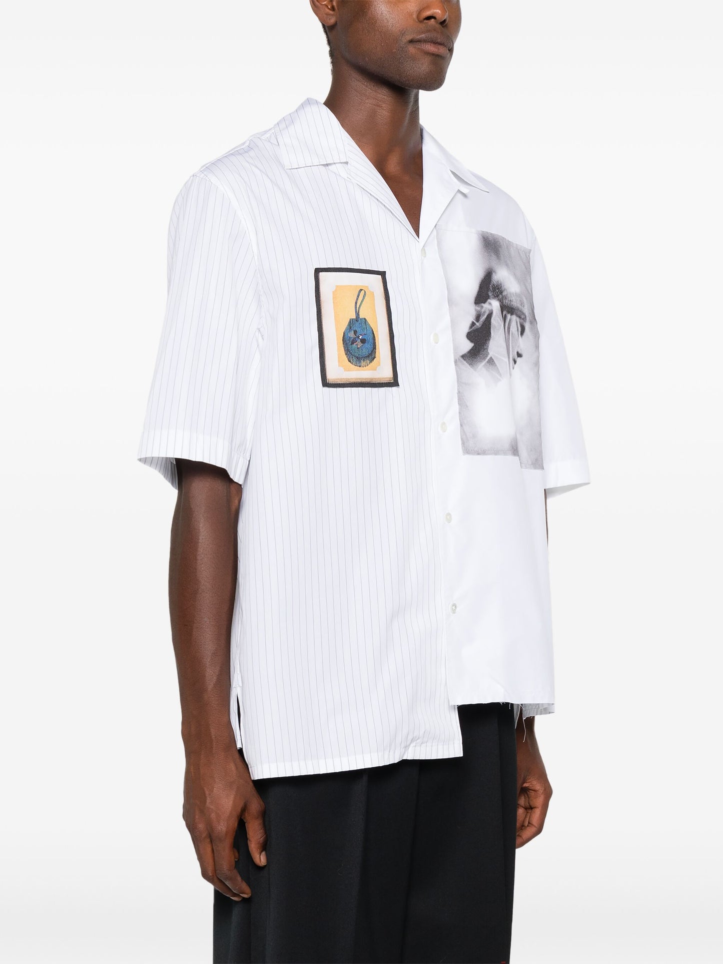 Asymmetric Cotton Shirt