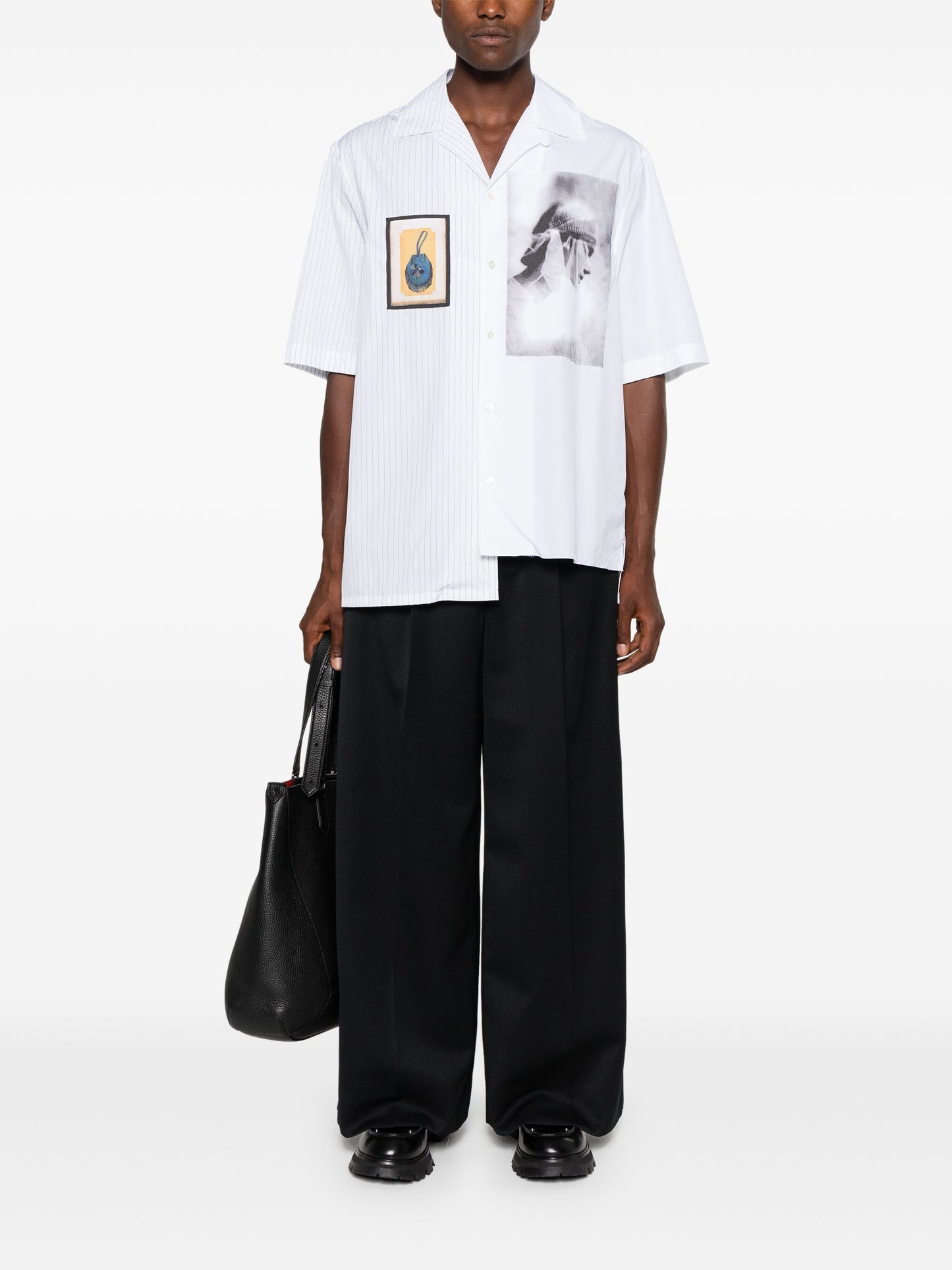 Asymmetric Cotton Shirt