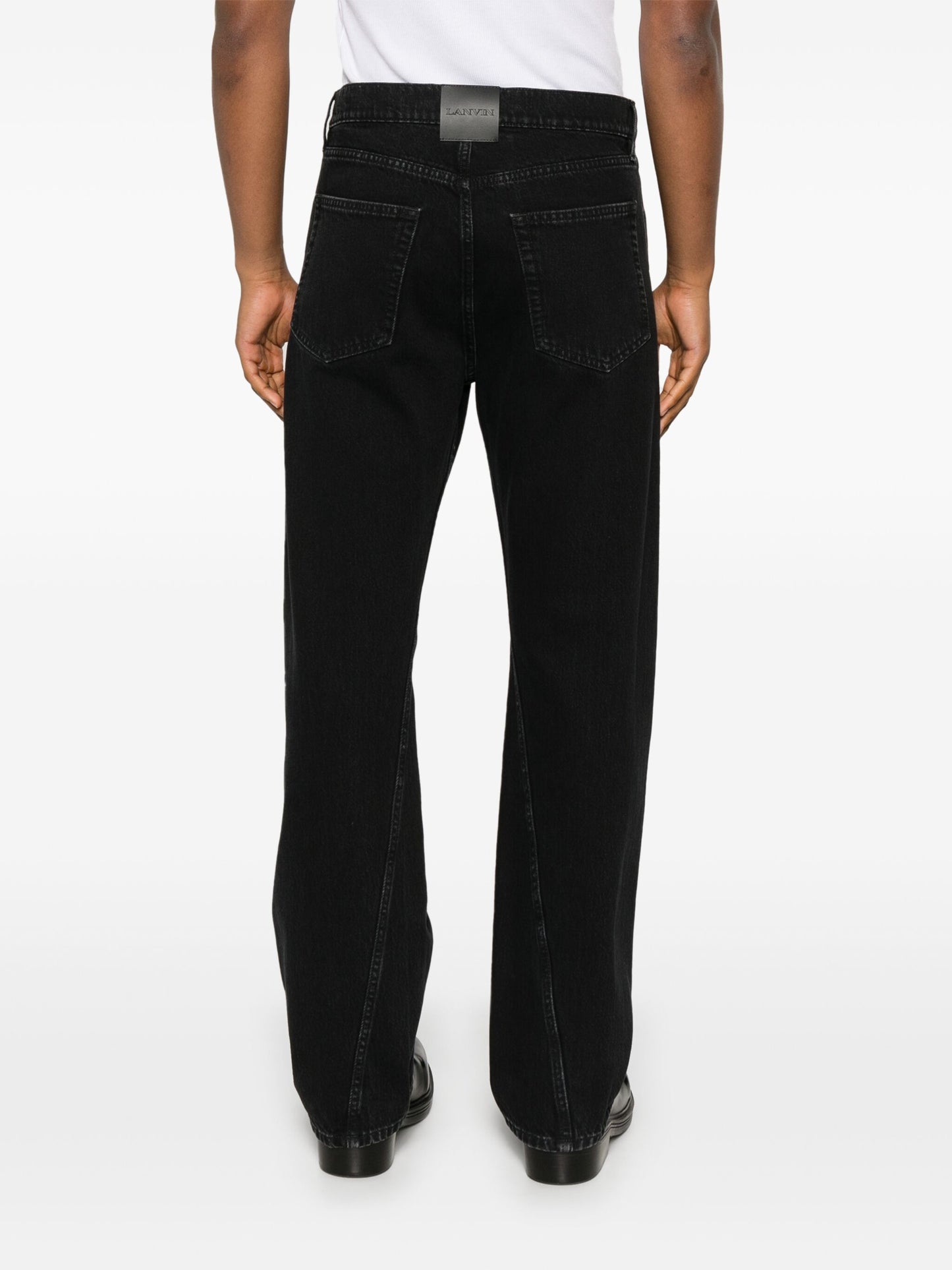 Seam-Detail Jeans