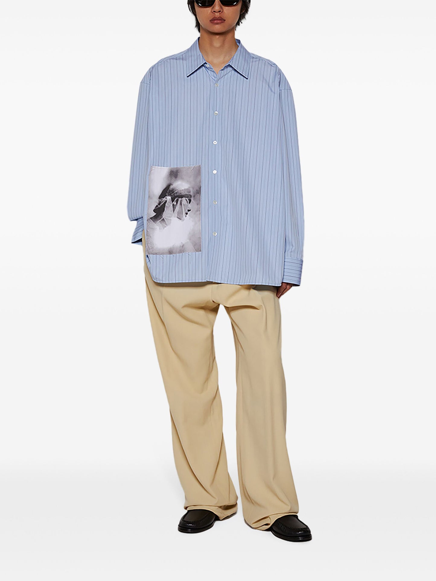 Ample Imprimé Archives Shirt