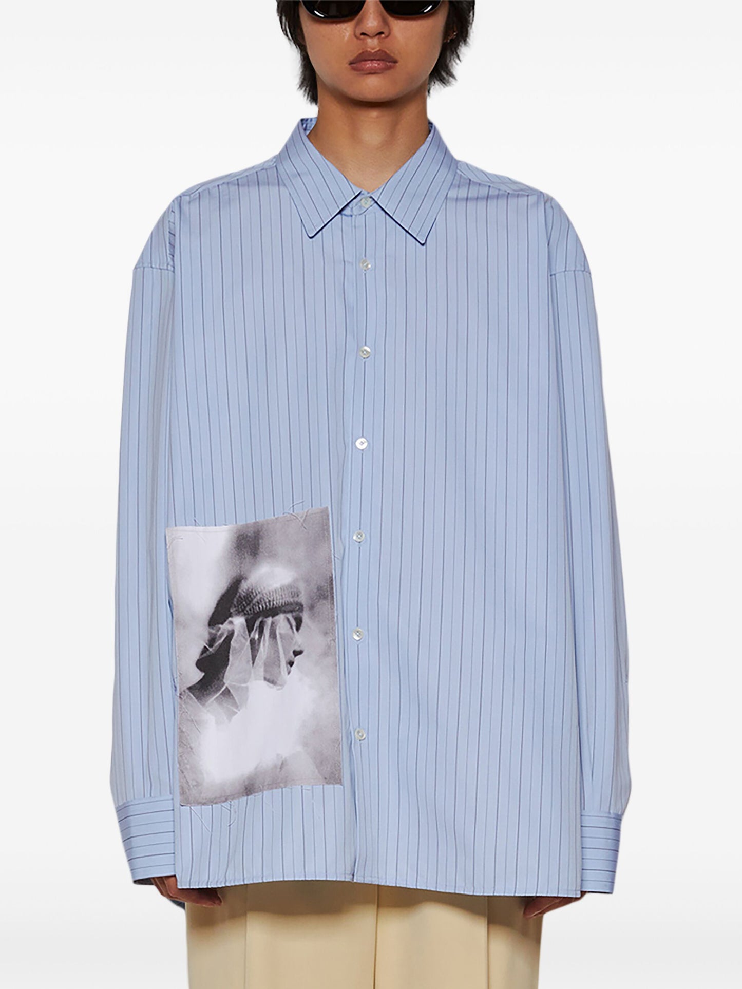 Ample Imprimé Archives Shirt