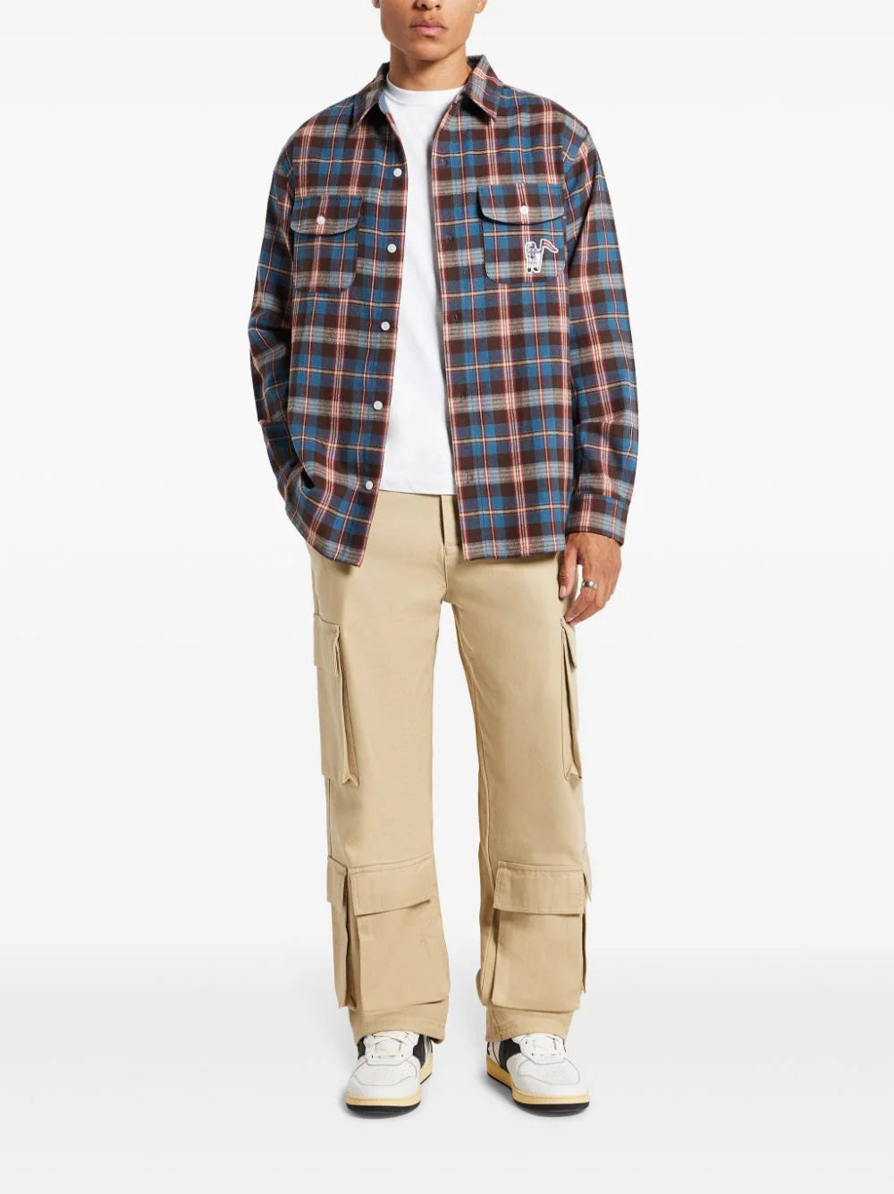 Plaid-Checked Shirt