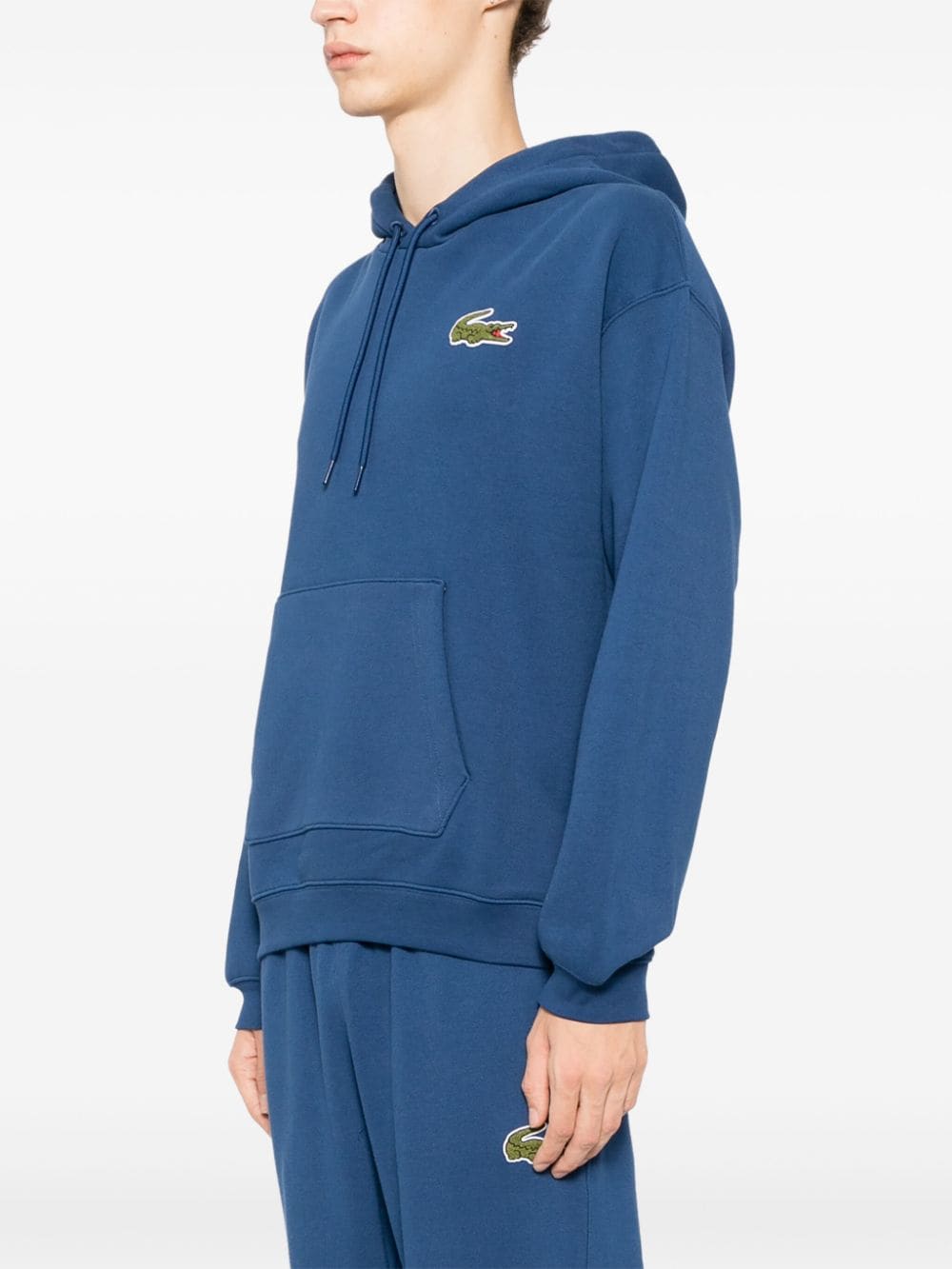 Loose Fit Badge Hoodie