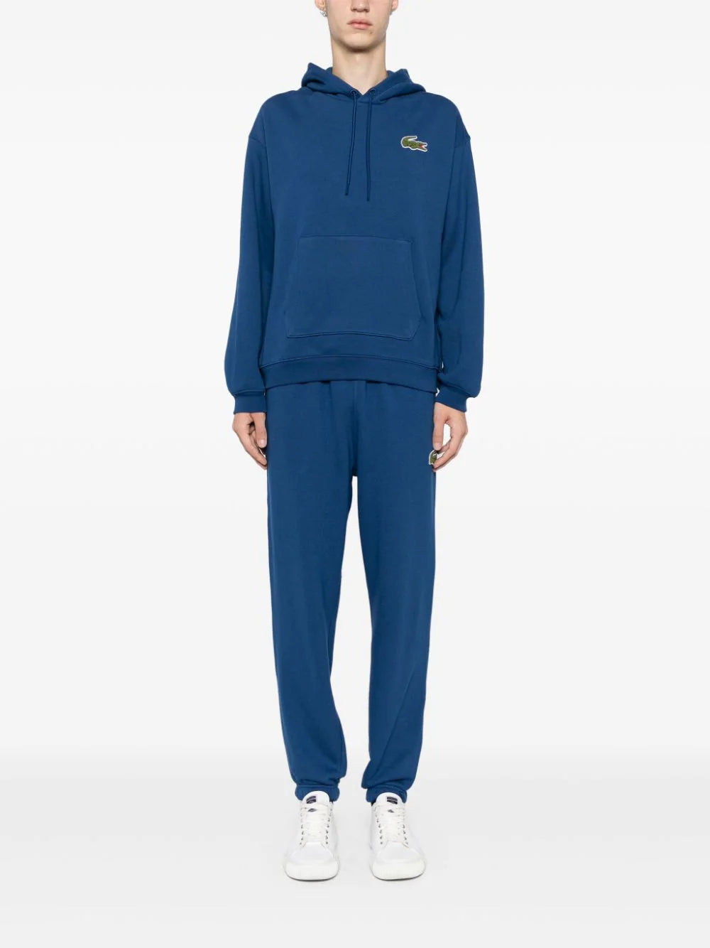 Loose Fit Badge Hoodie