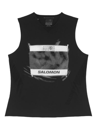 X Salomon Logo-Print Tank Top