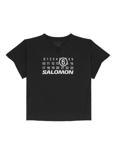 X Salomon Logo-Print T-Shirt