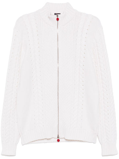 Cable-Knit Cashmere Cardigan