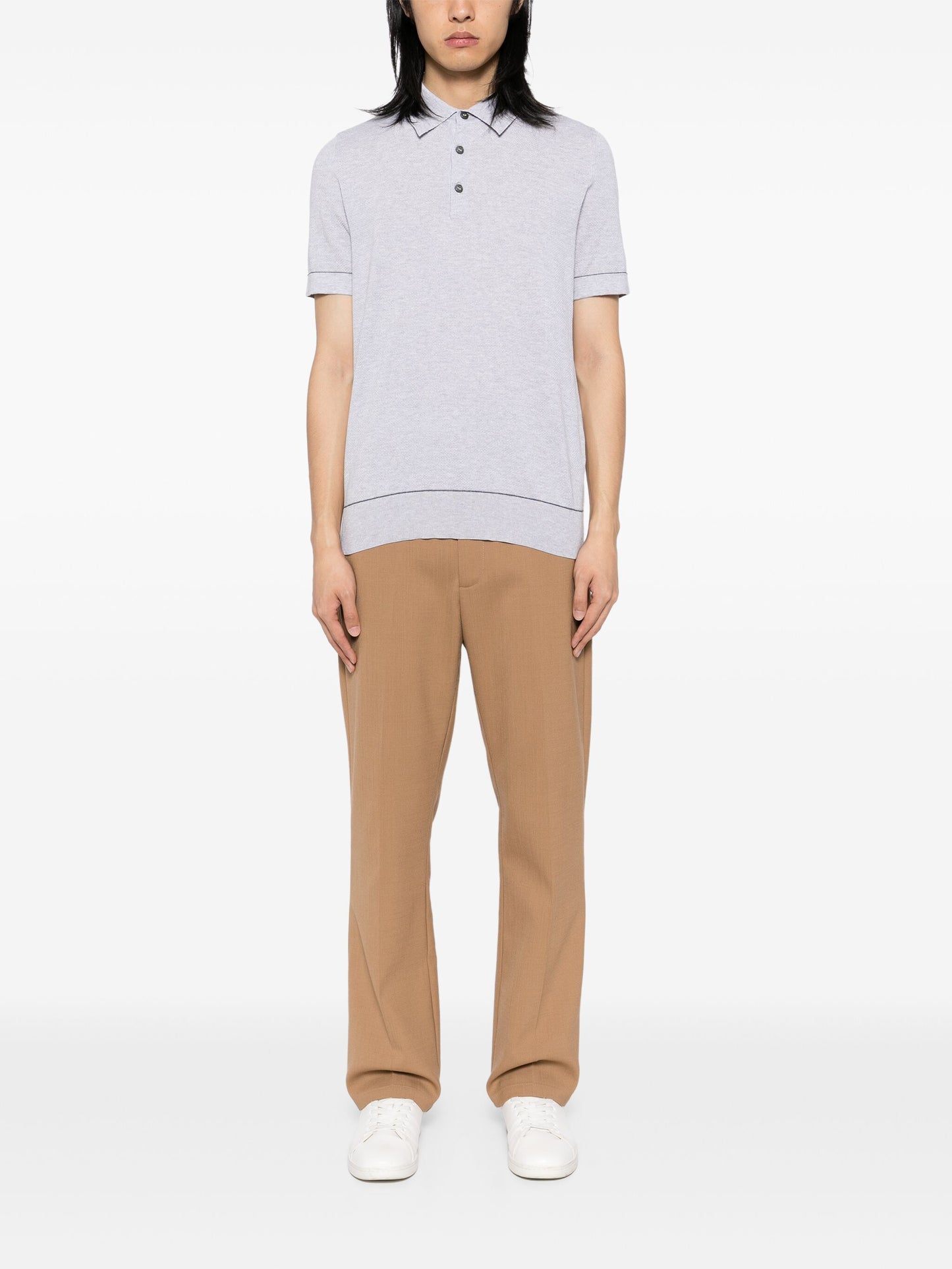 Short-Sleeved Polo Shirt