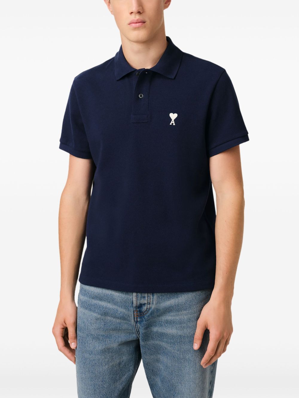 Embroidered Logo Polo Shirt