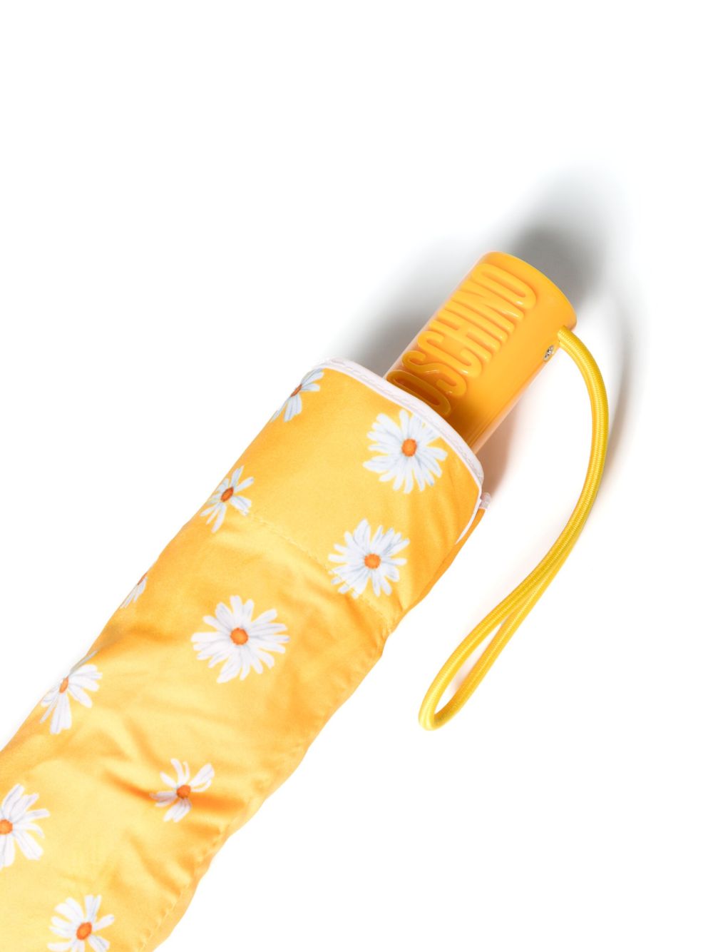 daisy-print umbrella