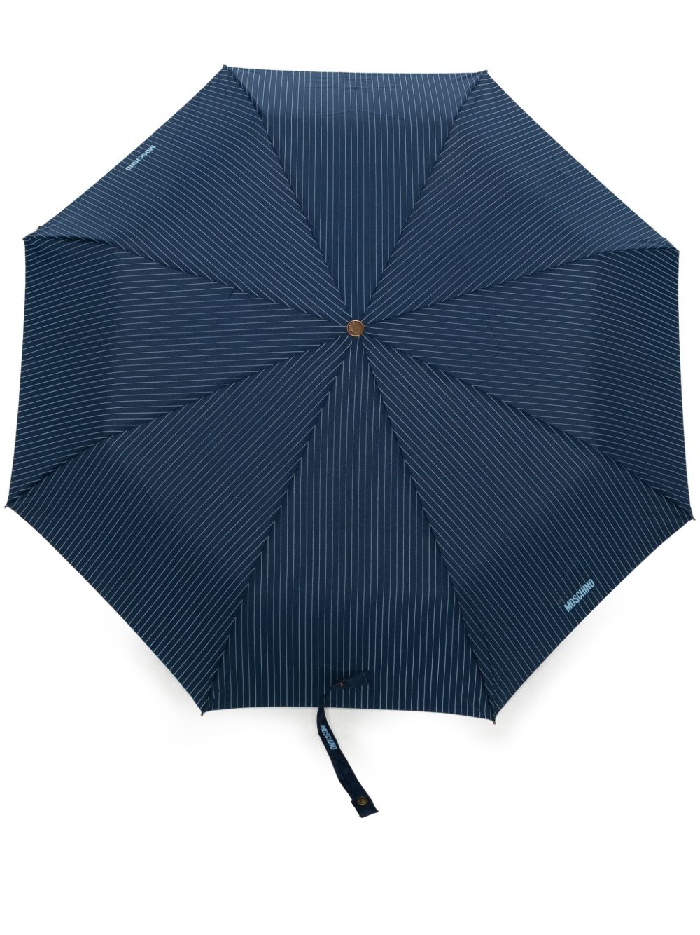 pinstriped umbrella 