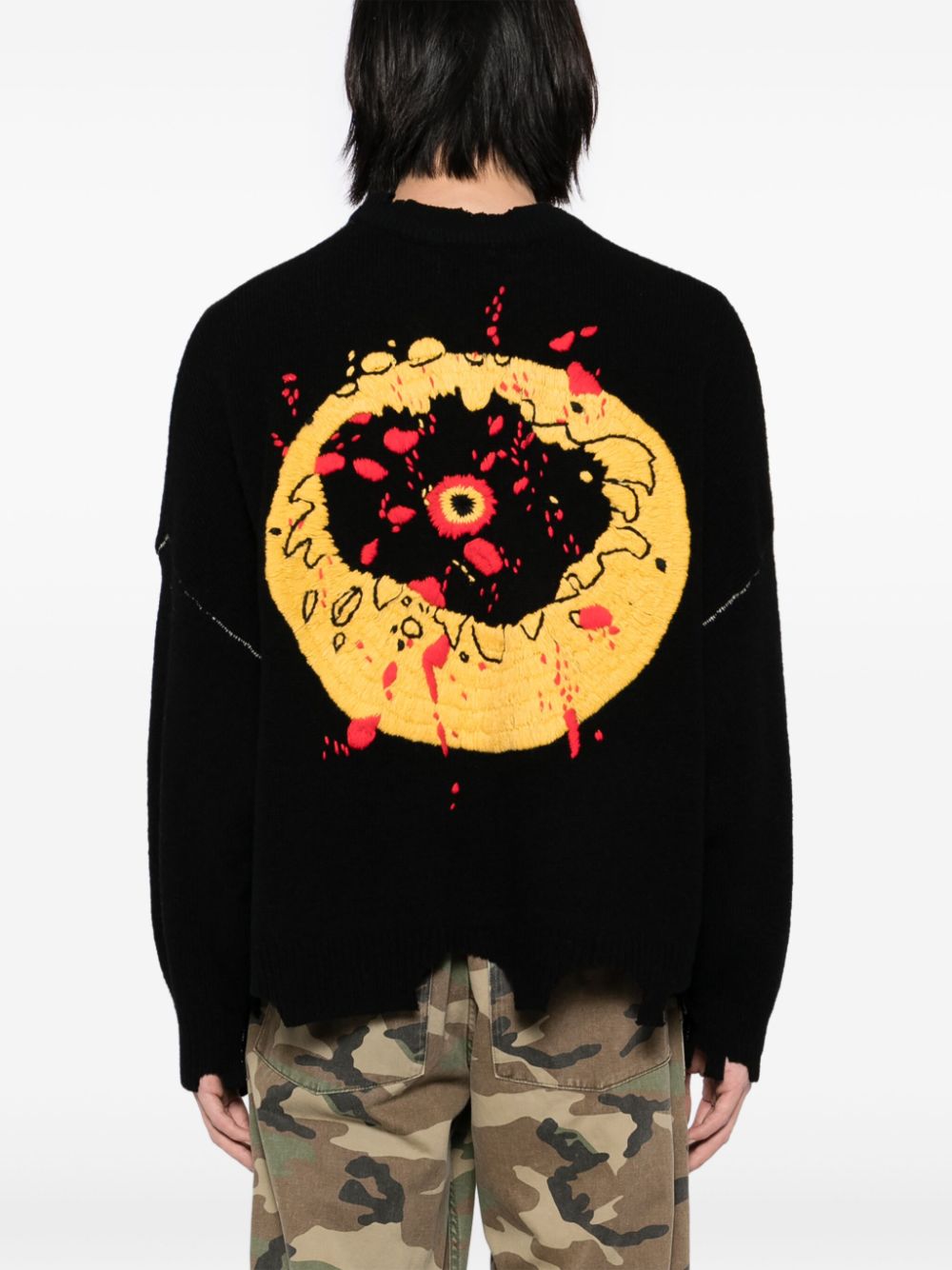 X Cactus Plant Flea Market Crew-Neck Jumper