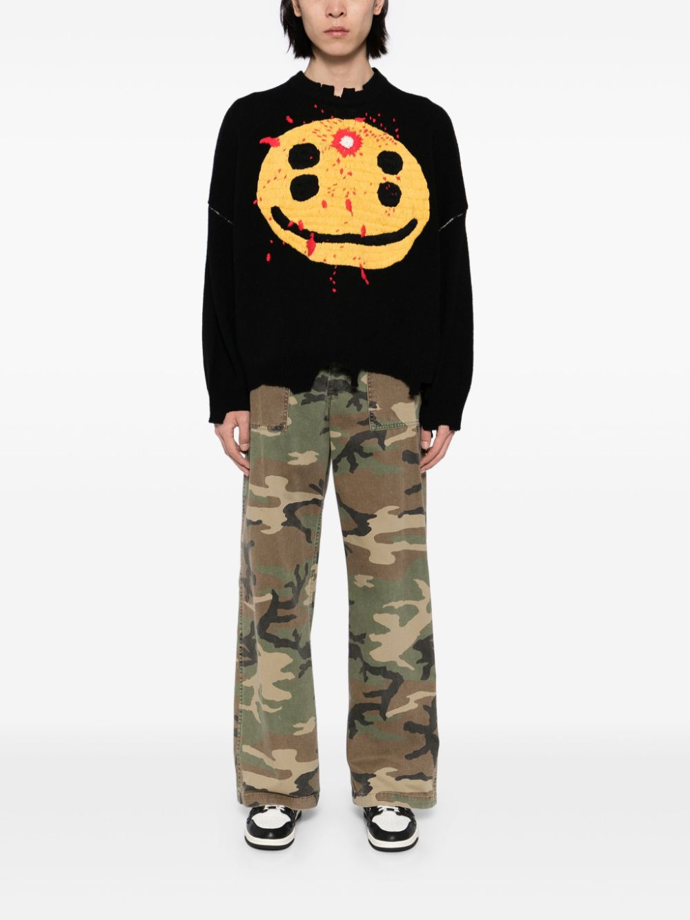 X Cactus Plant Flea Market Crew-Neck Jumper