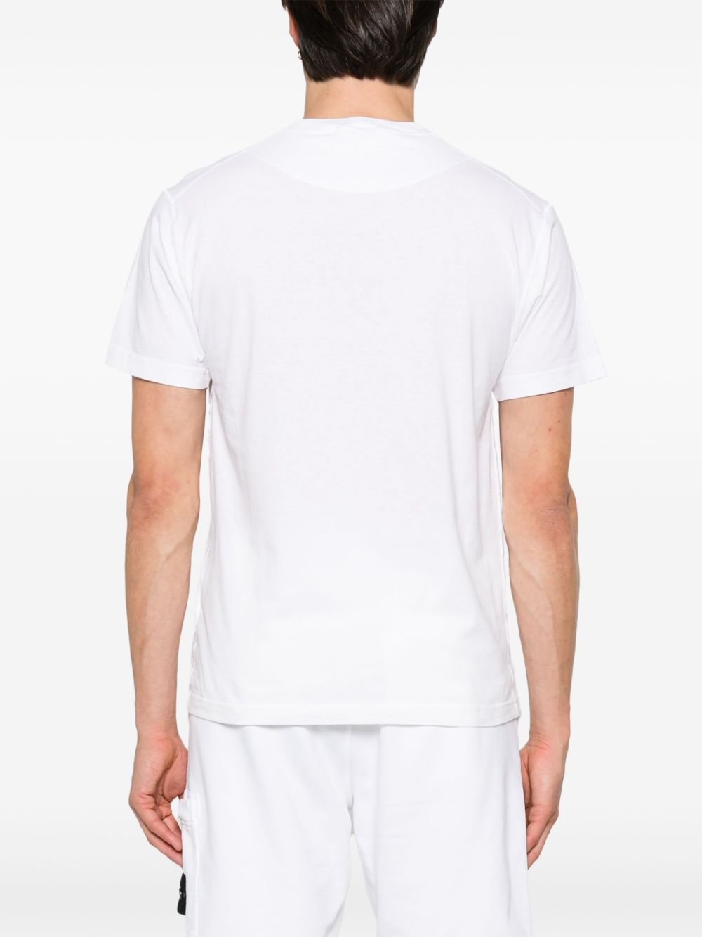 Compass-motif T-shirt