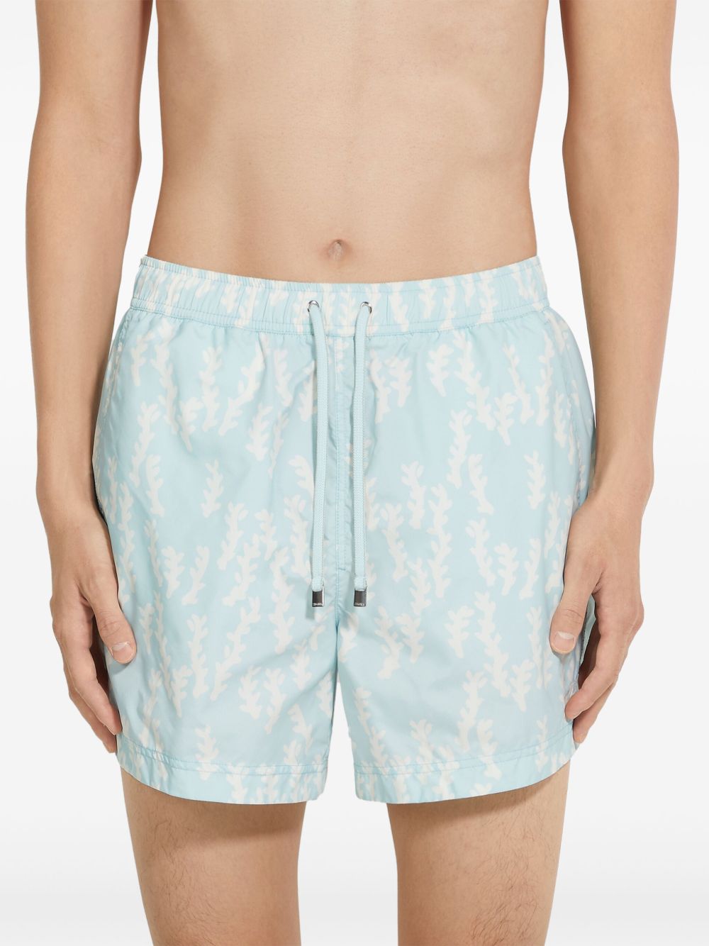printed swim shorts 