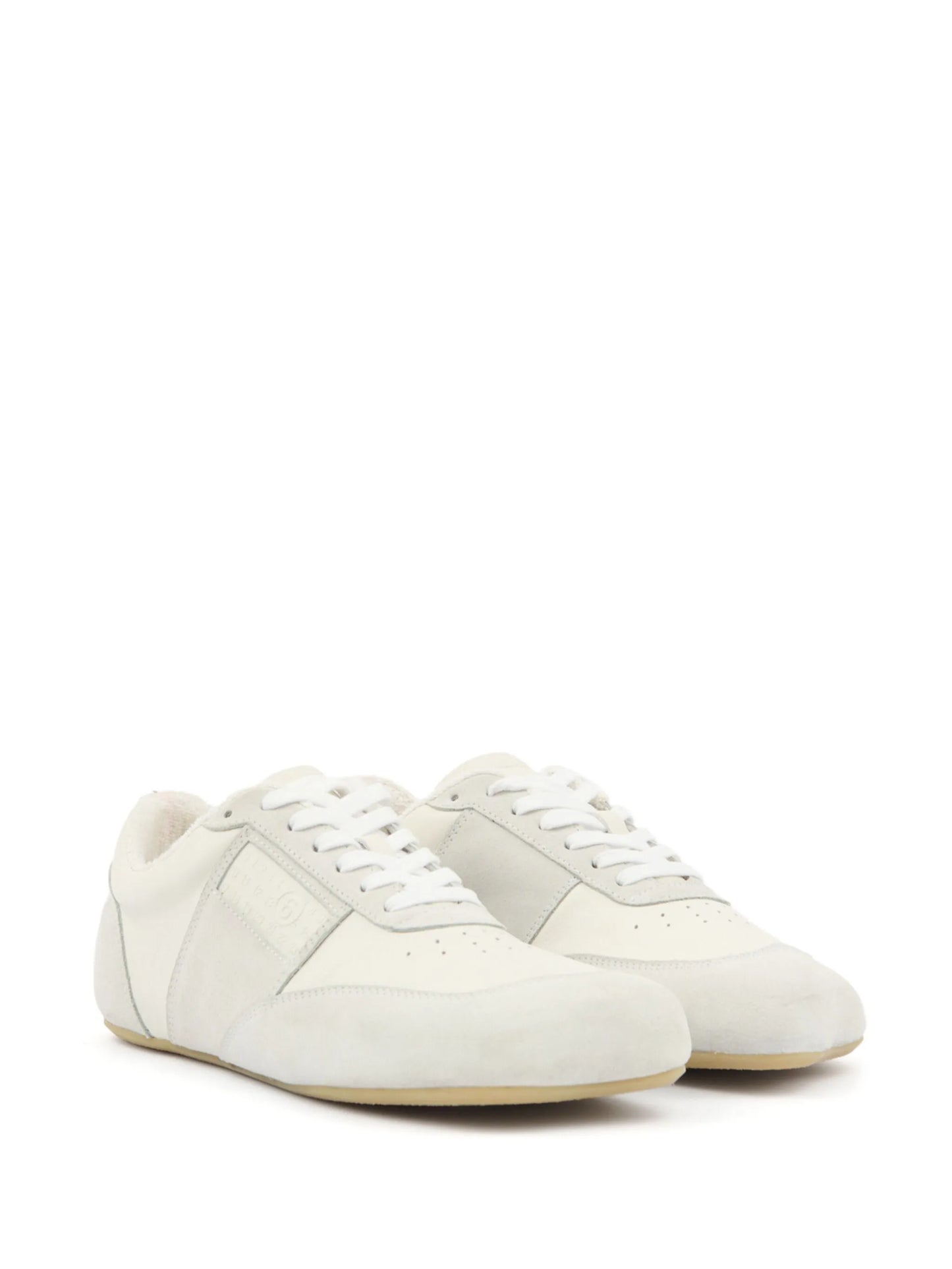 Numbers-Embossed Sneakers