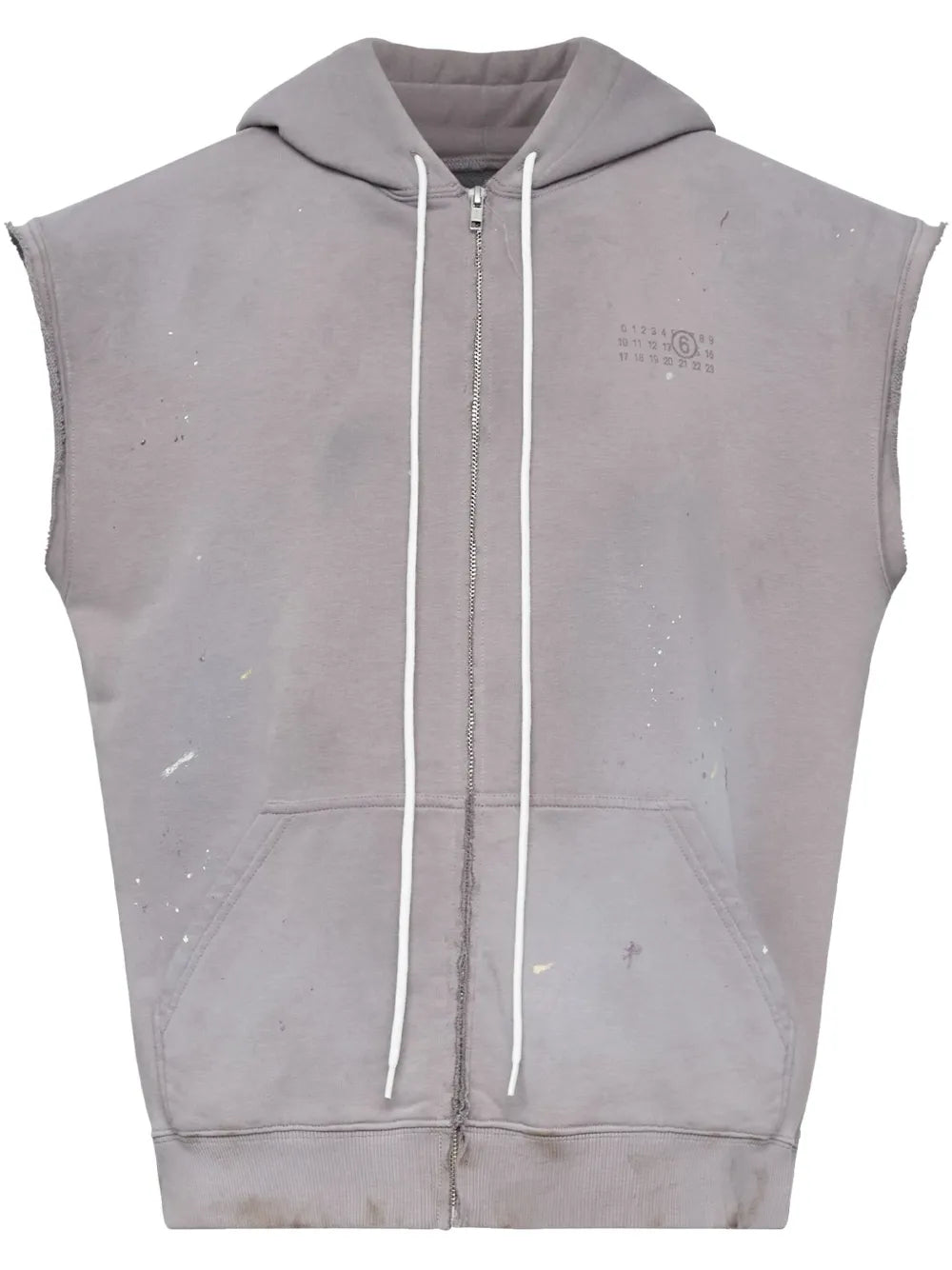 Numbers-Motif Hoodie