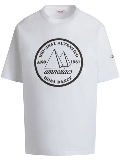 X Dj Leo Mas Amnesia-Print T-Shirt