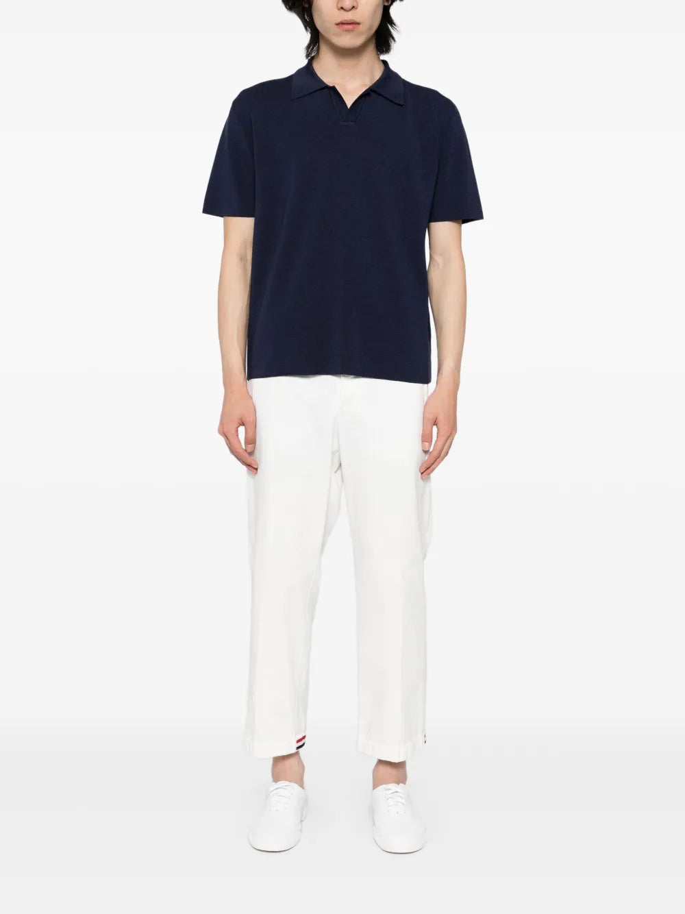 Knitted Polo Shirt