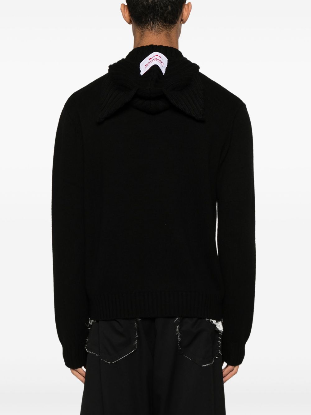 Fluffy Ears Balaclava Sweater