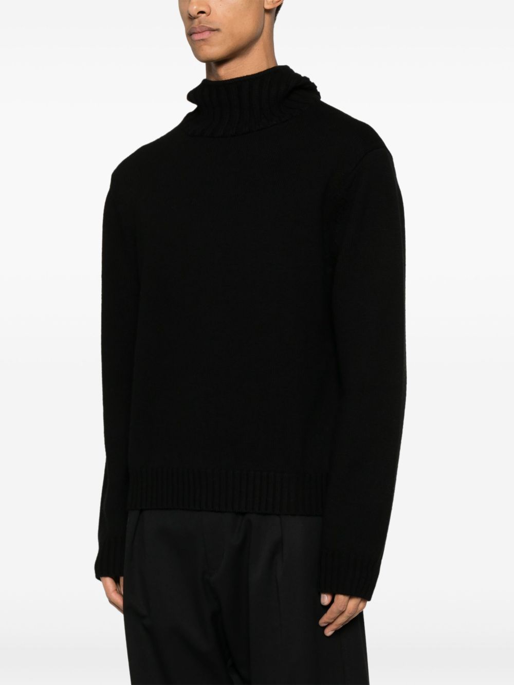 Fluffy Ears Balaclava Sweater