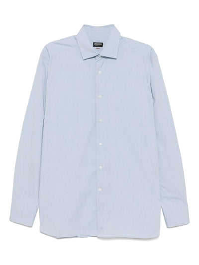 Long-Sleeve Cotton Shirt