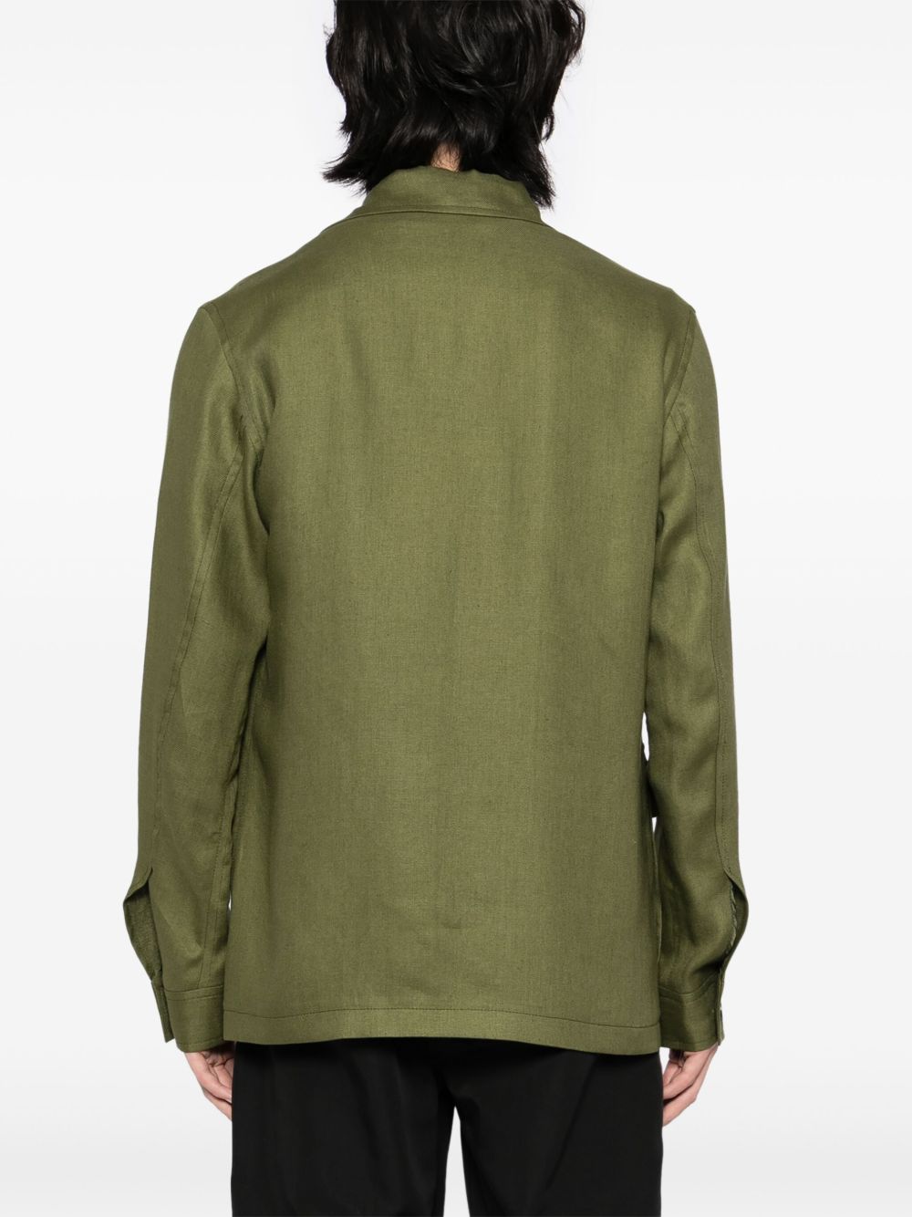 Linen Shirt Jacket