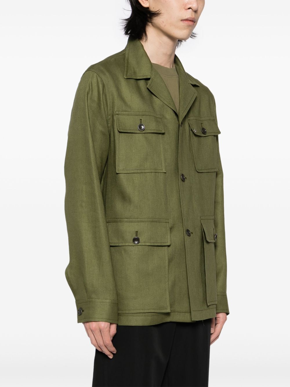 Linen Shirt Jacket