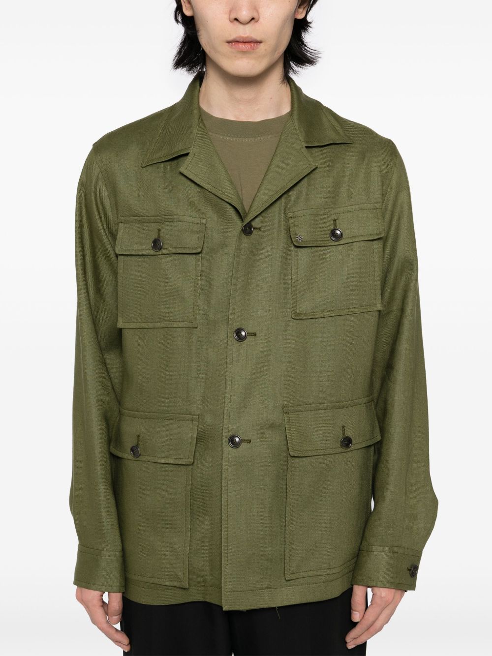 Linen Shirt Jacket
