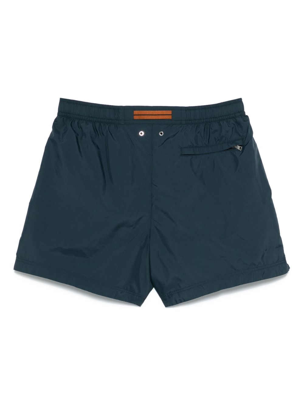 logo-embroidered swim shorts