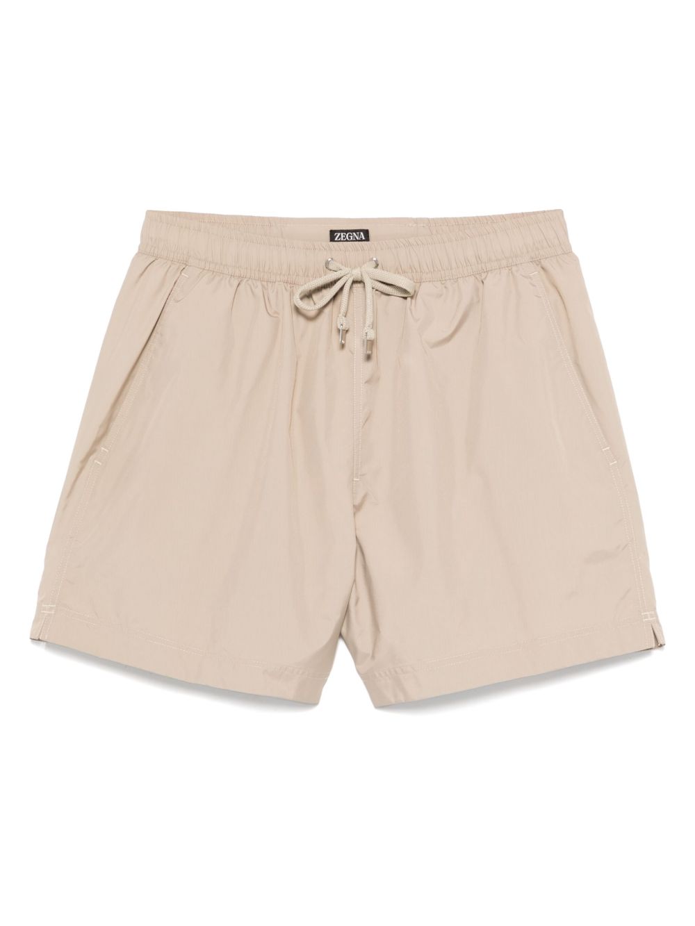 drawstring swim shorts