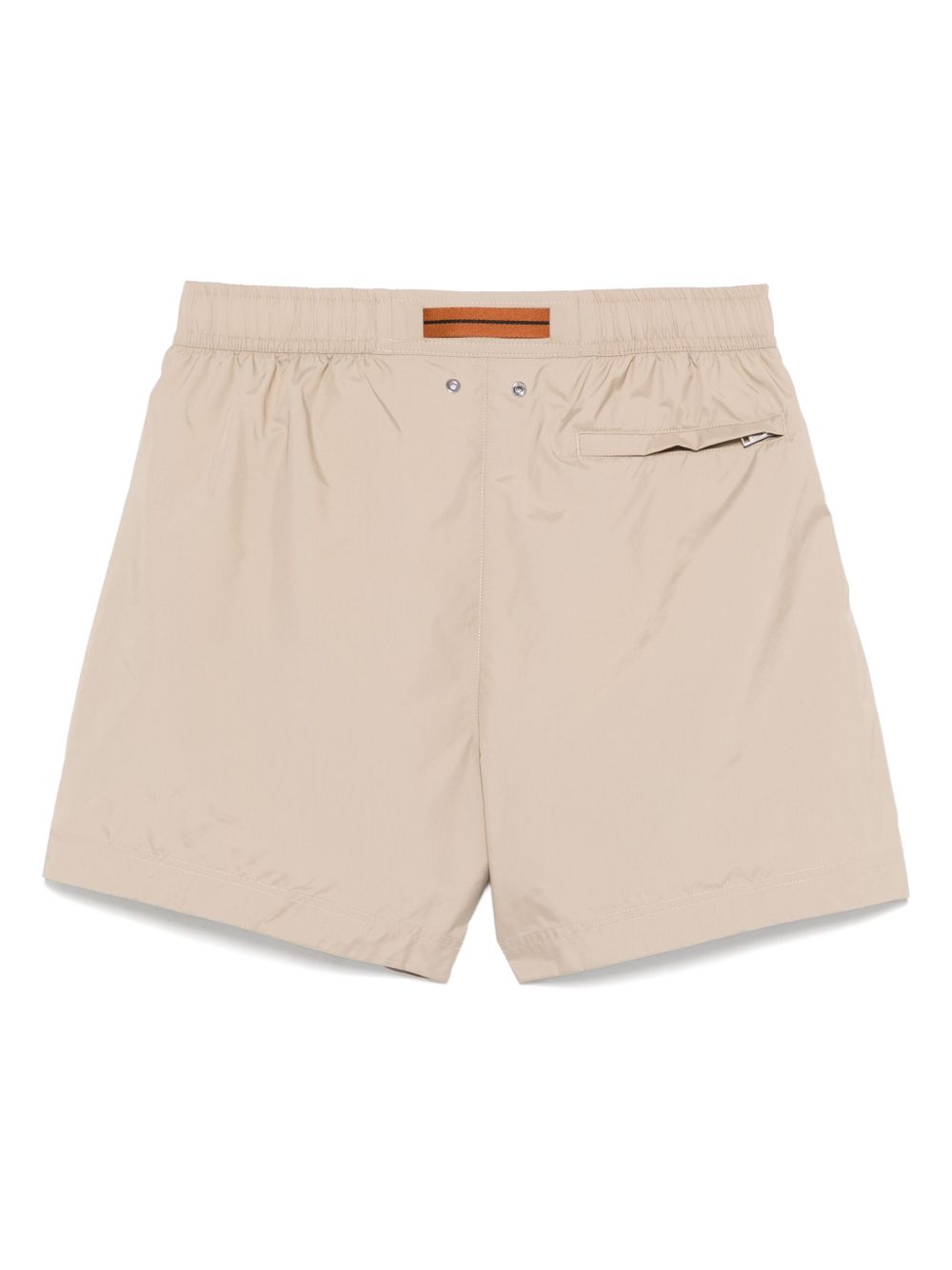 drawstring swim shorts