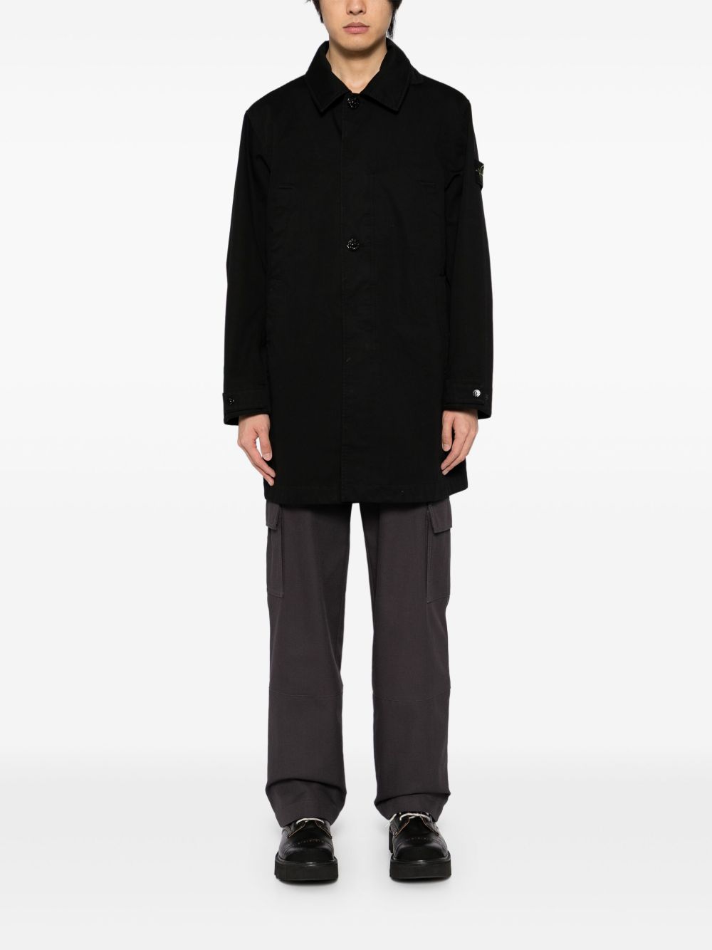 cotton trench coat