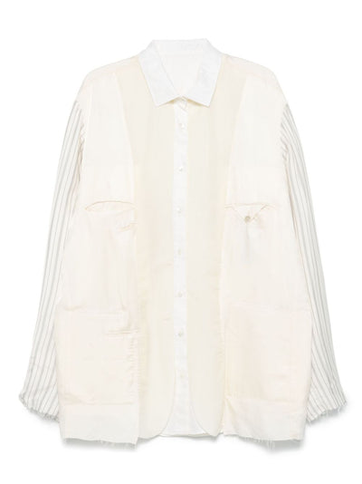 Panelled Shirt Jacket