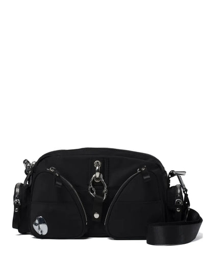 Dual-Pocket Cross Body Bag