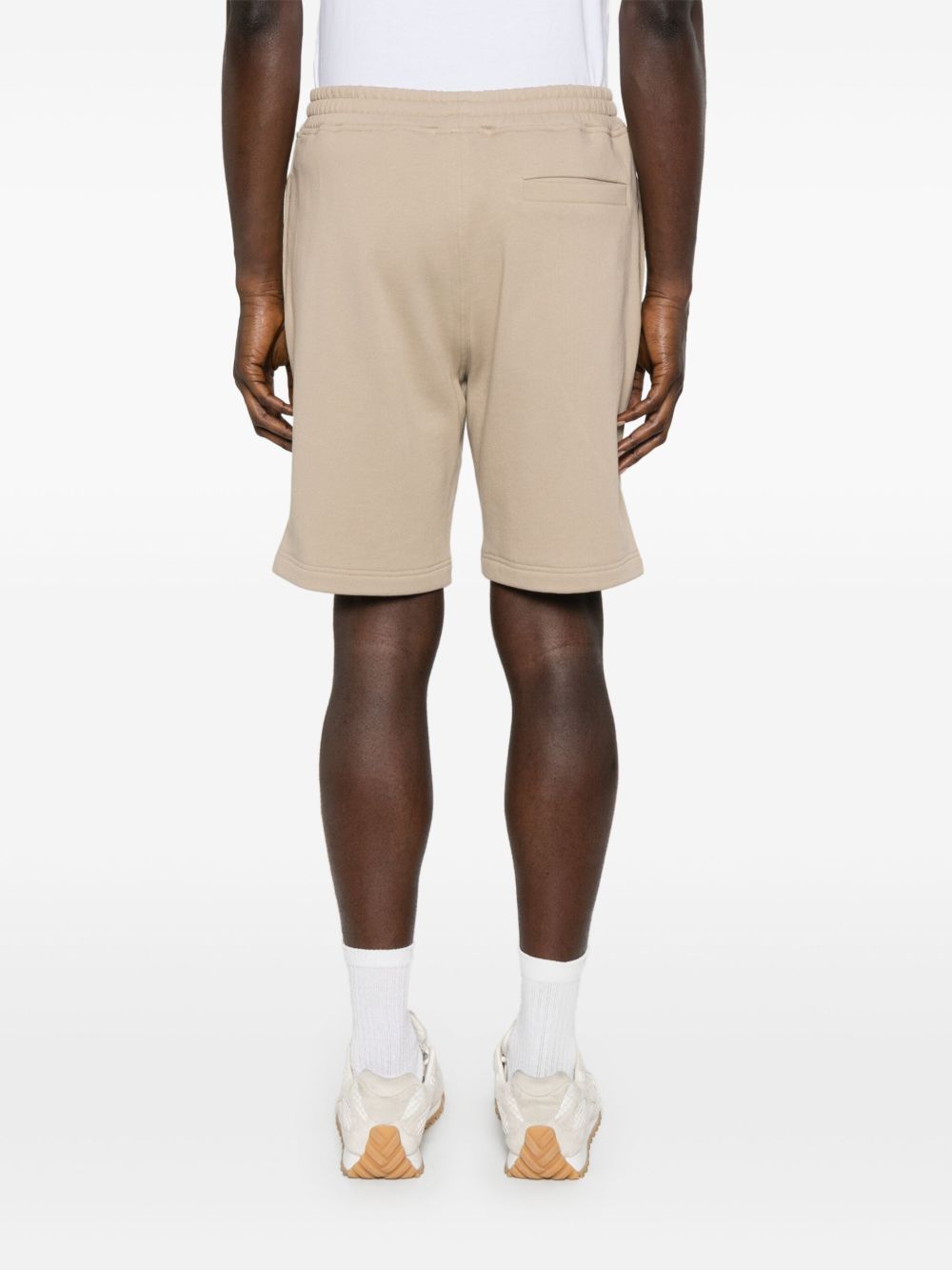 logo-embroidered track shorts