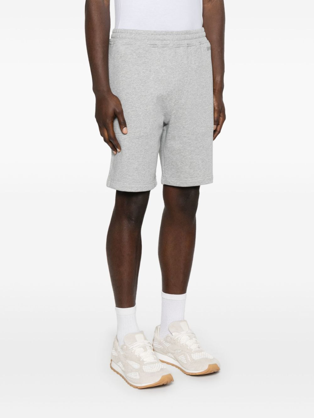 logo-embroidered track shorts
