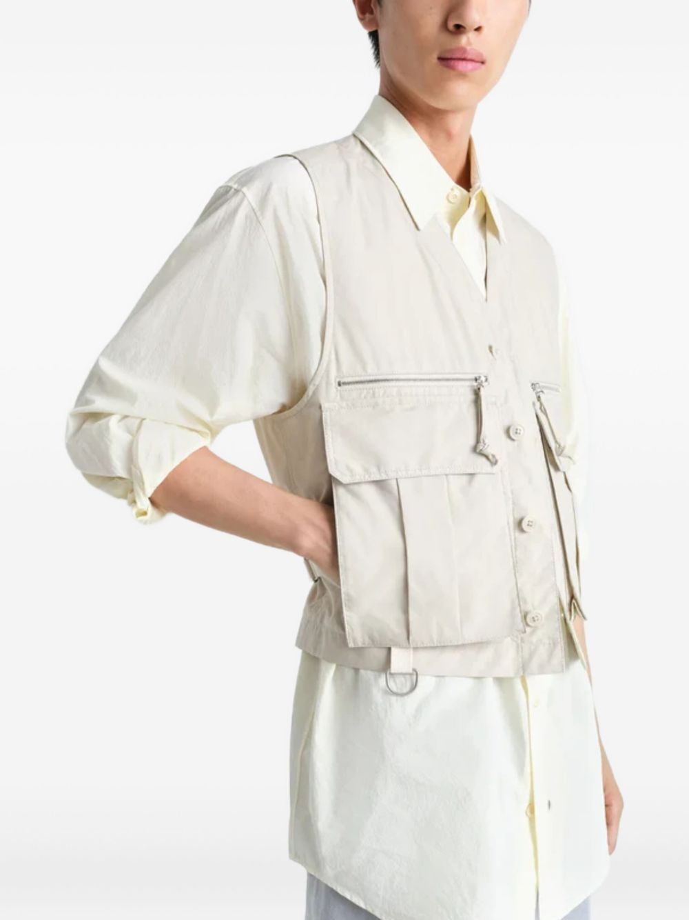 cotton gilet 