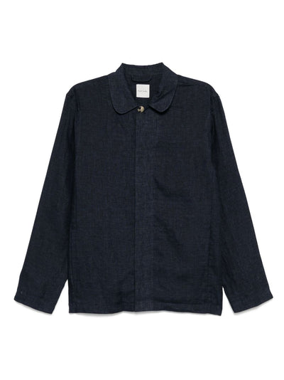 Dark Blue Shirt Jacket