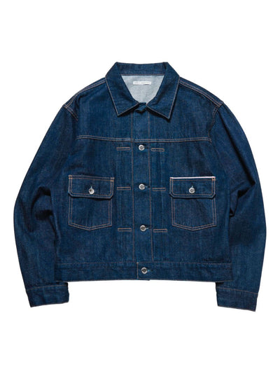 Button-Up Denim Jacket