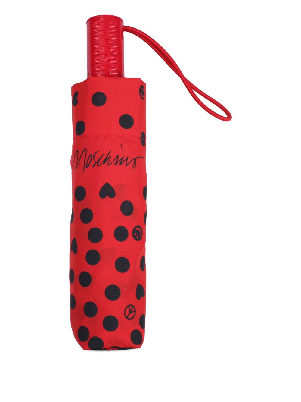 polka dot umbrella