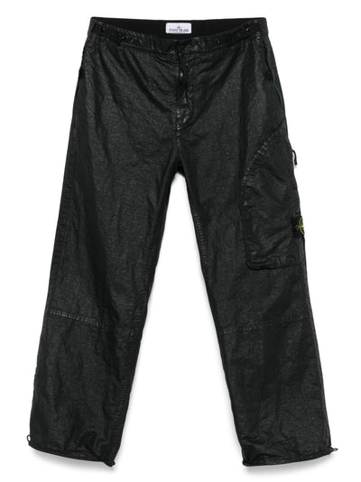 Panama-Weaved Cargo Pants