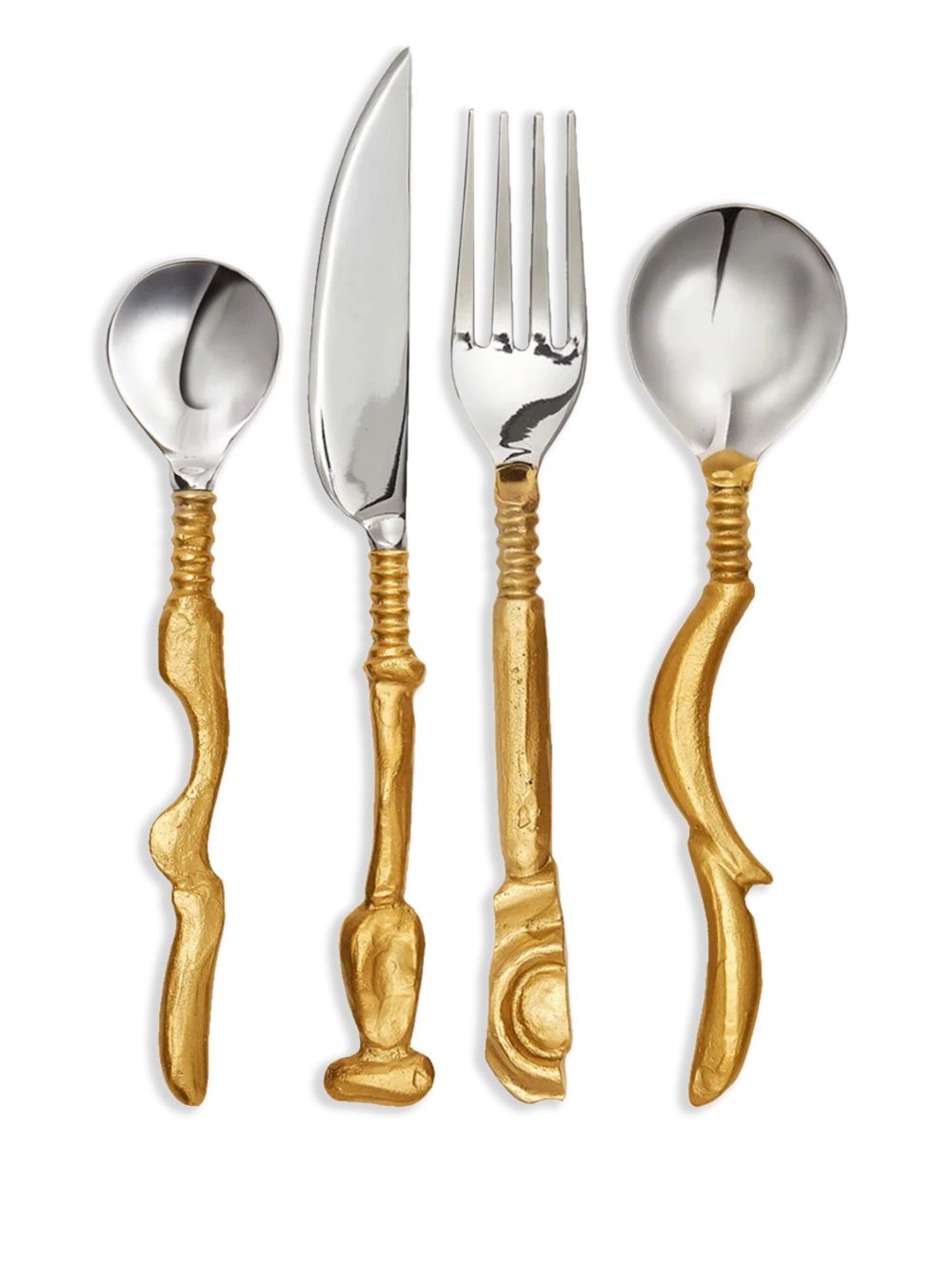 brushed cutlery (set of four)