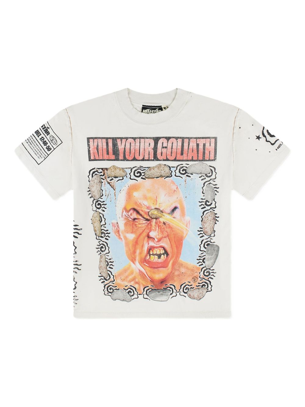 Hellstar Kill Your Goliath "White" T-shirt